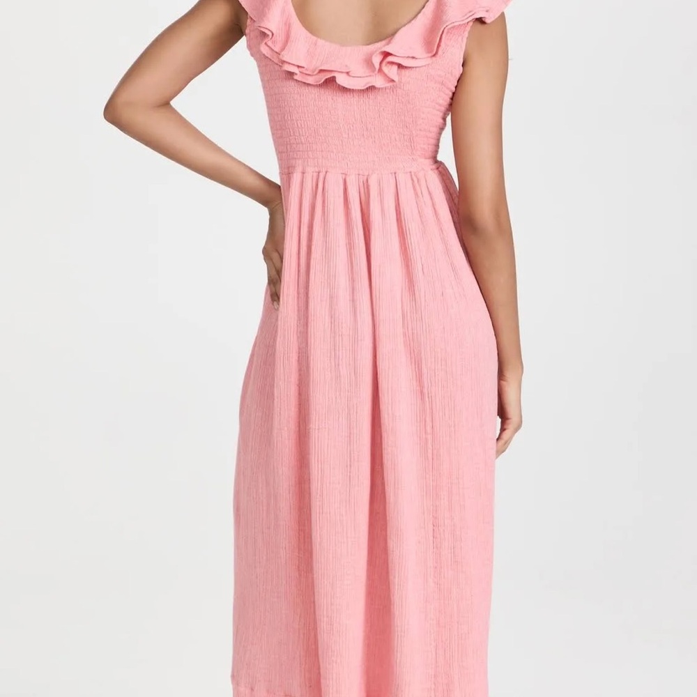 Hatch Pink Ruffle Maxi Dress - Picture 3 of 4